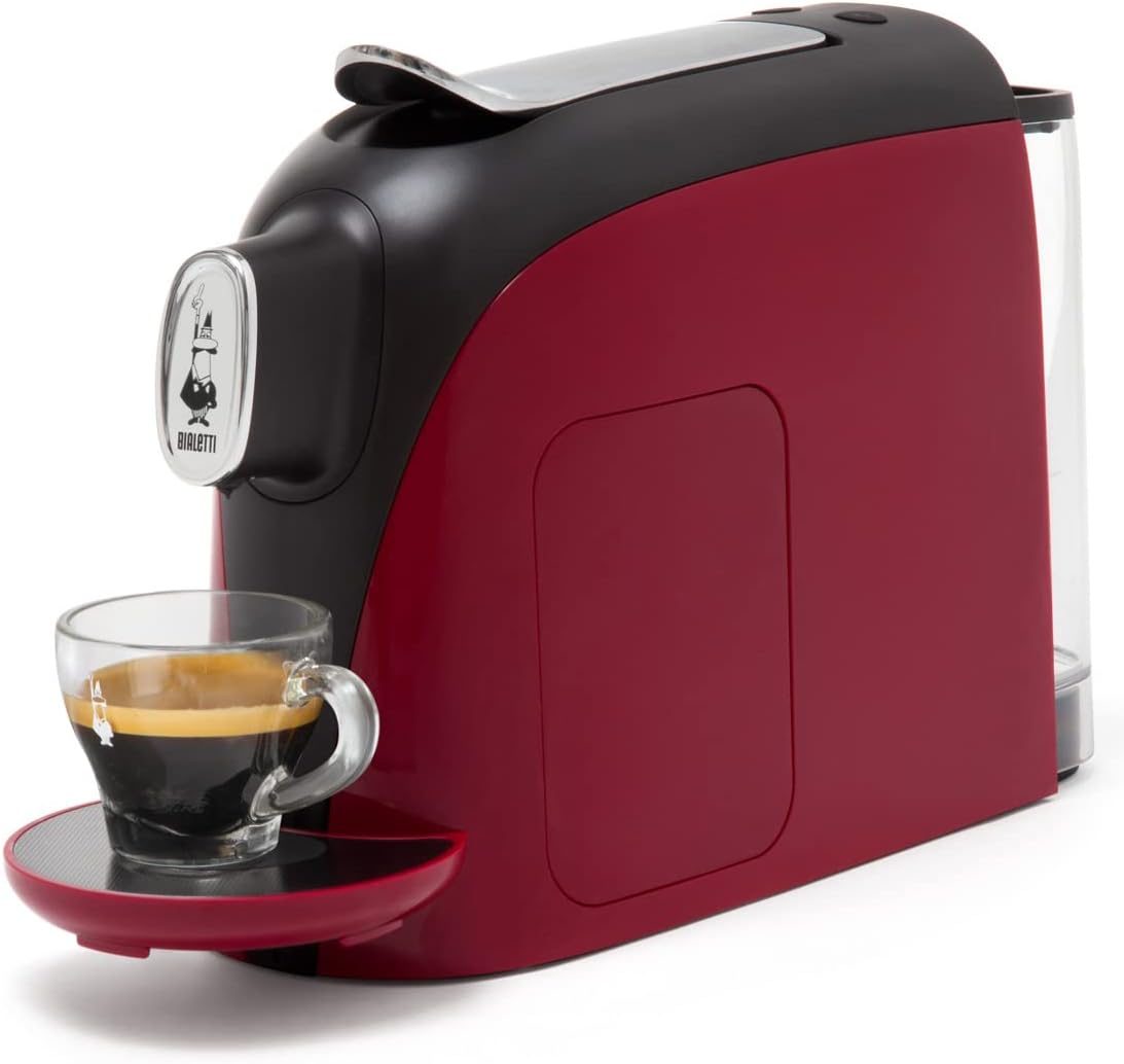 Bialetti Mignon, Macchina Caffè Espresso, Rosso